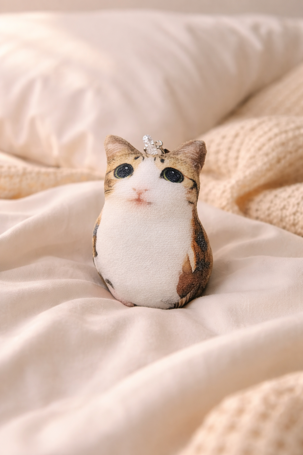 MiniLoot Meowl Voice Plush Keychain