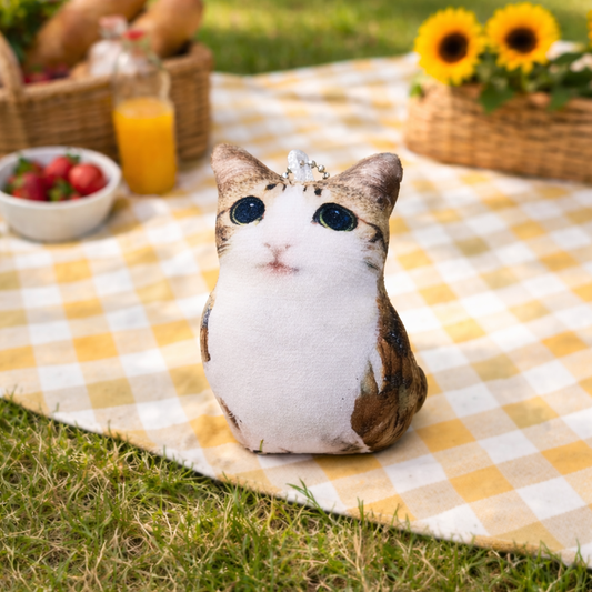 MiniLoot Meowl Voice Plush Keychain